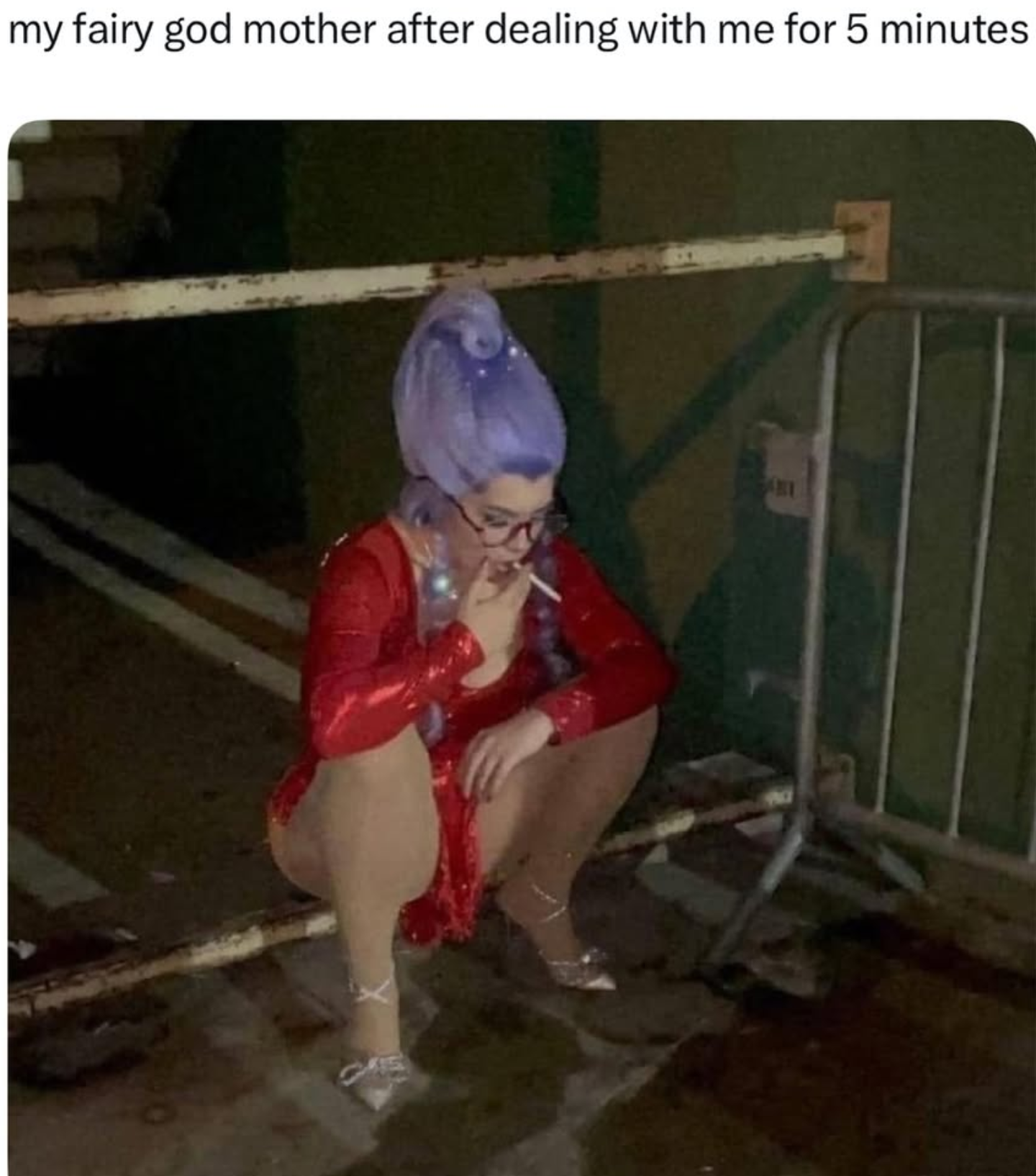 I guess she is pissed