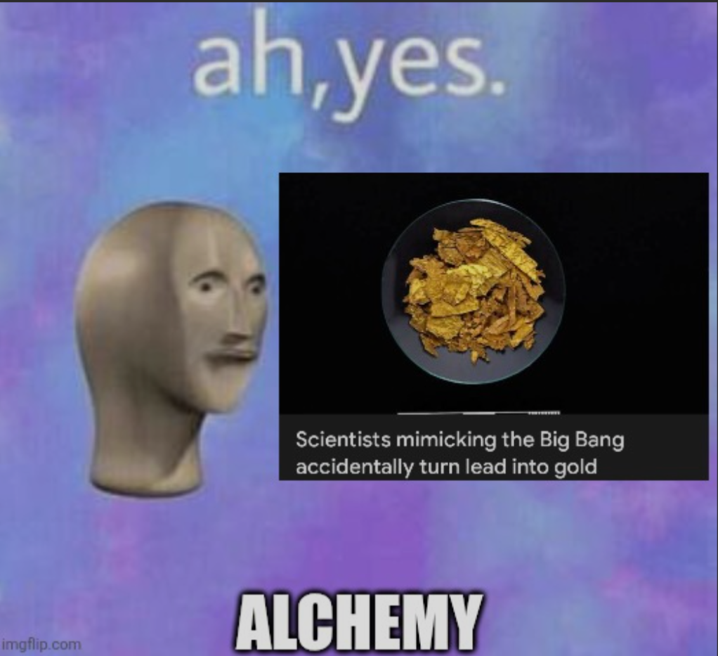 I saw a funny article here's a meme