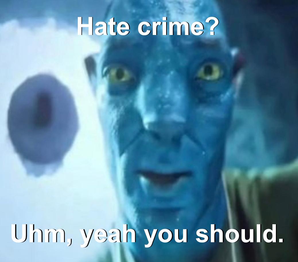 Crimes are bad