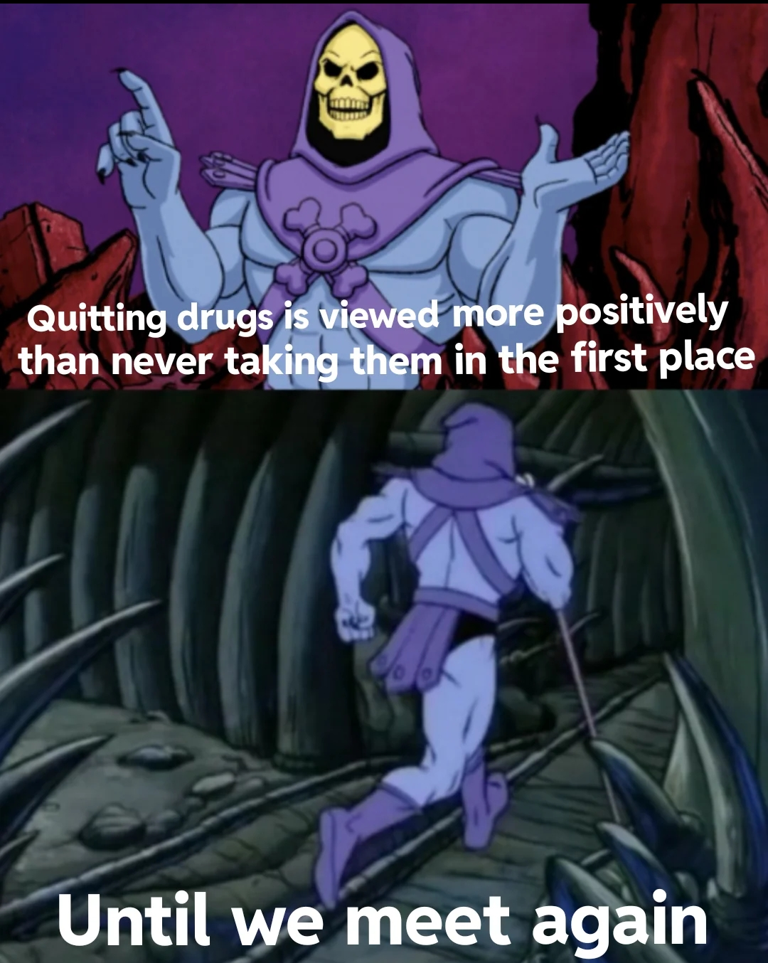 Damn you skeletor