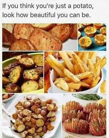 See how those spuds sparkle.