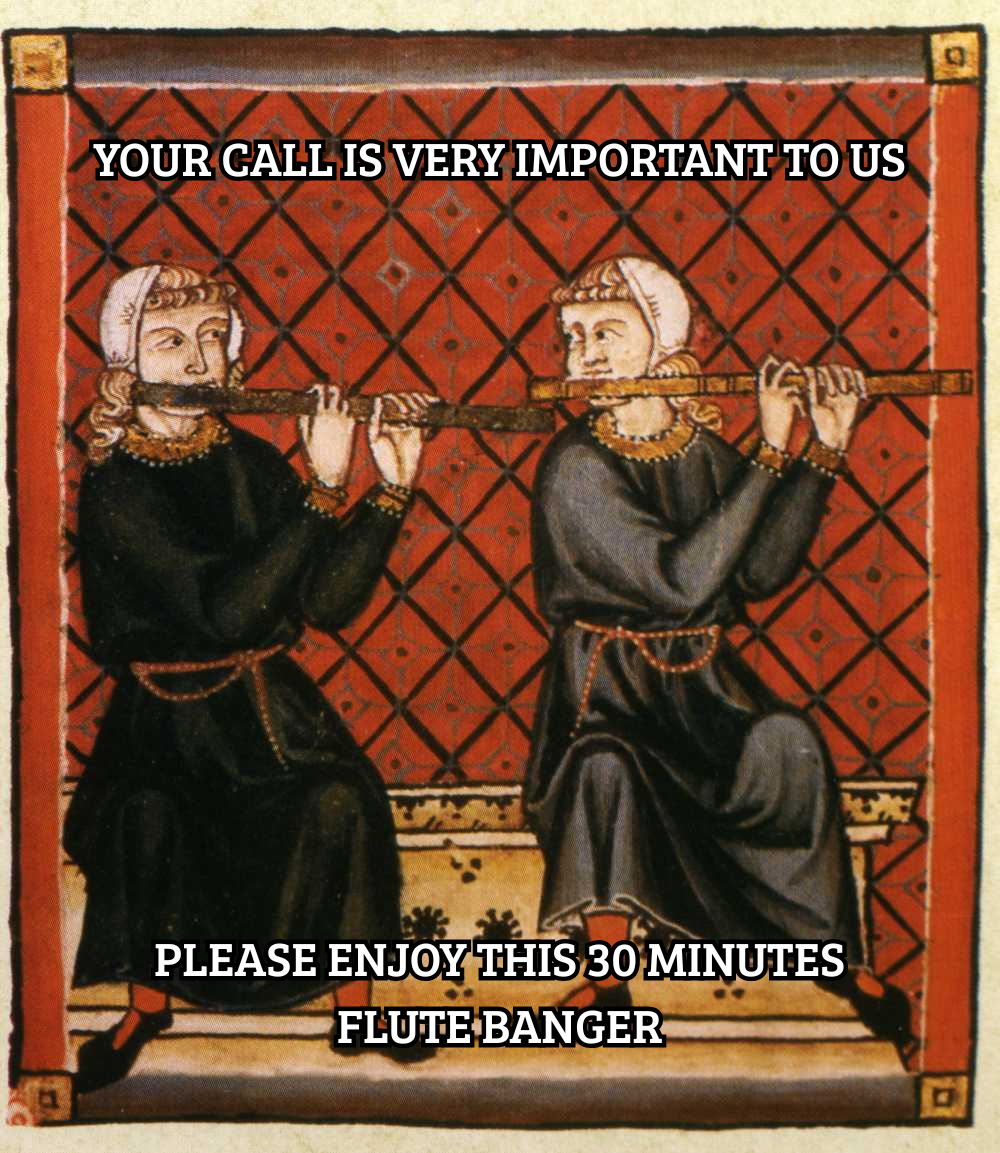 Please stay on hold, sir.