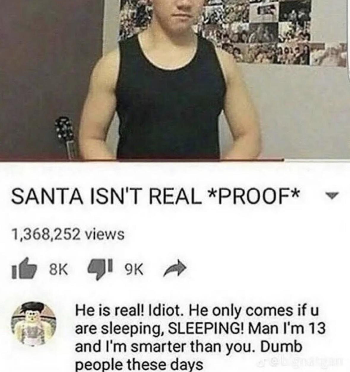 santa does exist