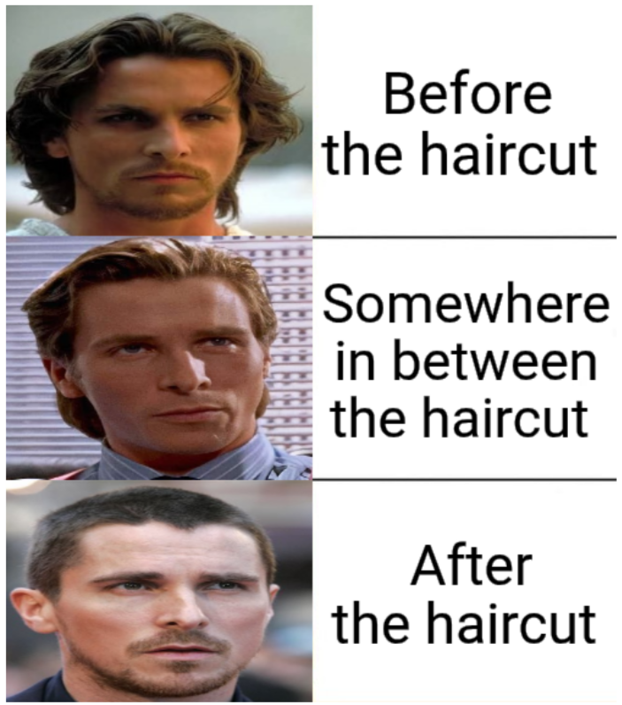 The perfect haircut never exis...