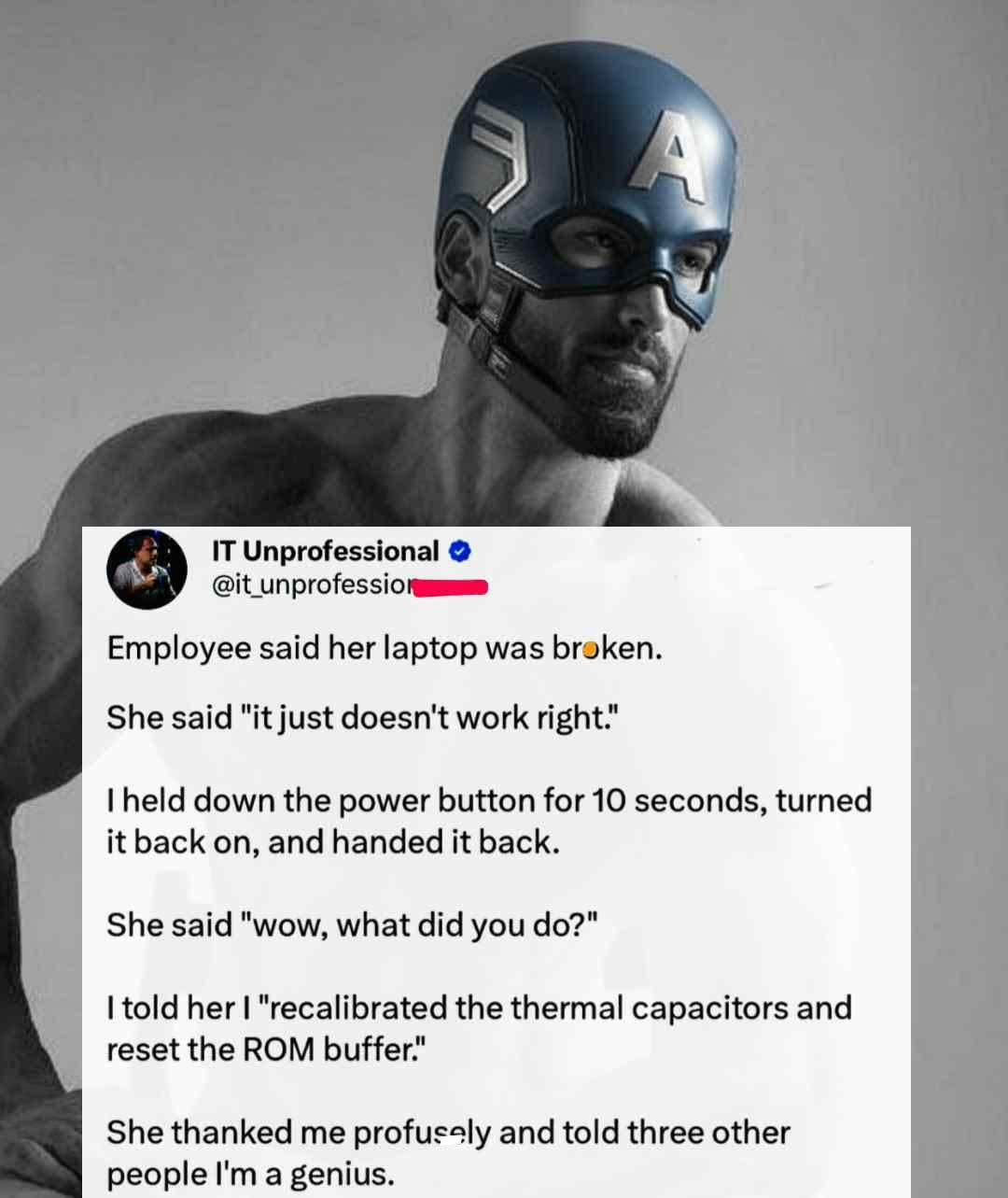 IT bros are genius 🤯