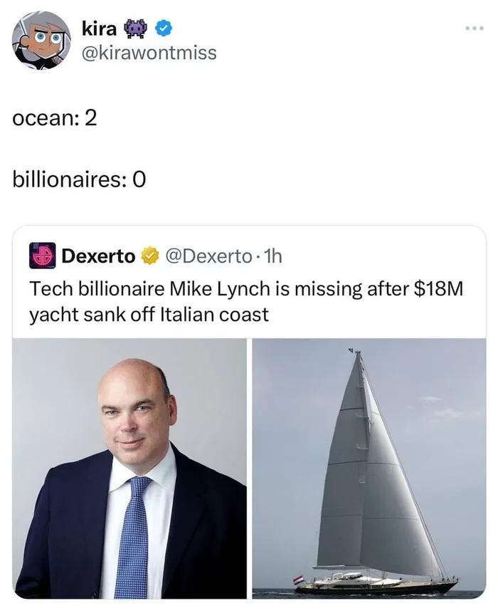 Billionaires go brrr