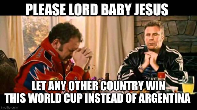 As a Mexican, please lord, not Messi