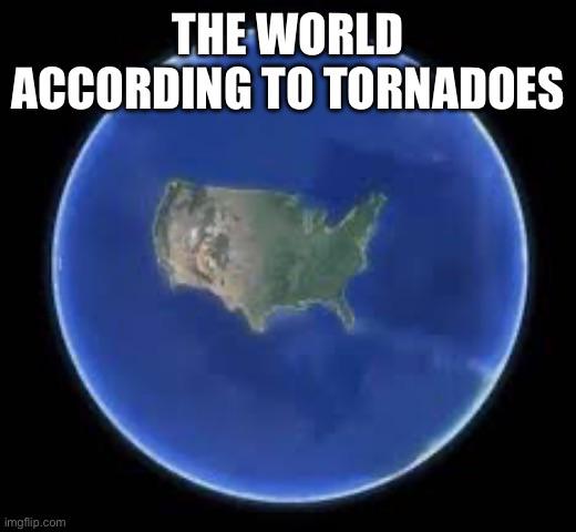 I've never heard of a tornado in a different country recently. It's possible but US is spawn point.