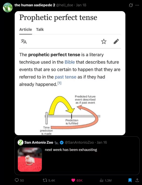 In my field, we call this a "translation error"