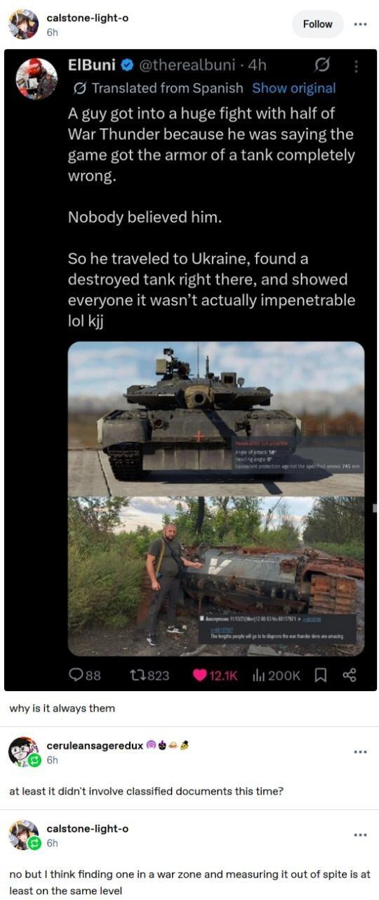 Things have gone sideways