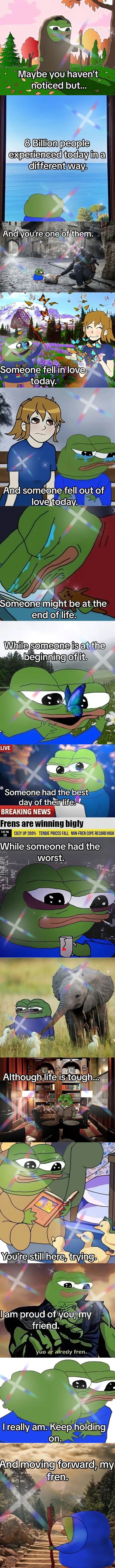 if we're gunna "UwU be hapy" Posting, can we at lest do it right?