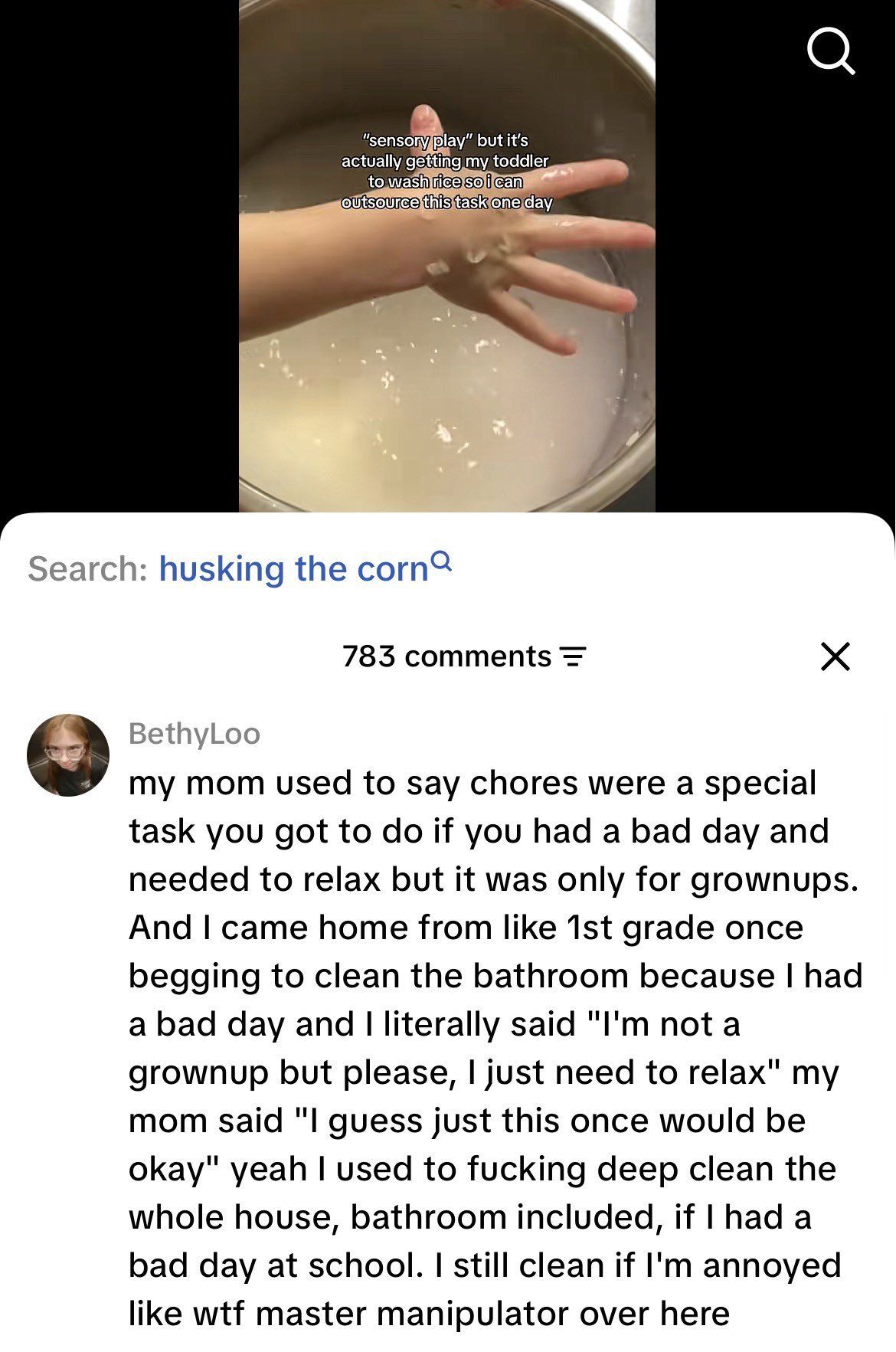 Traumadumping at its finest