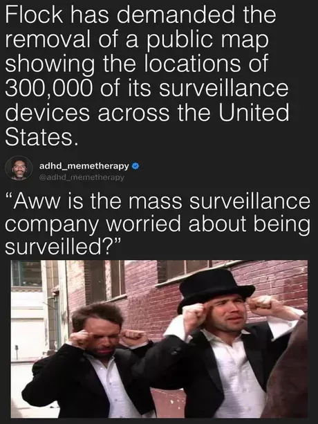 Please bro, trust my surveillance