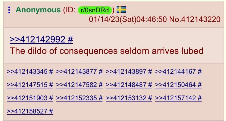 Swede is being philosophical