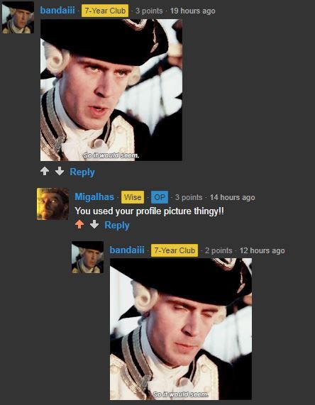 So it would seem