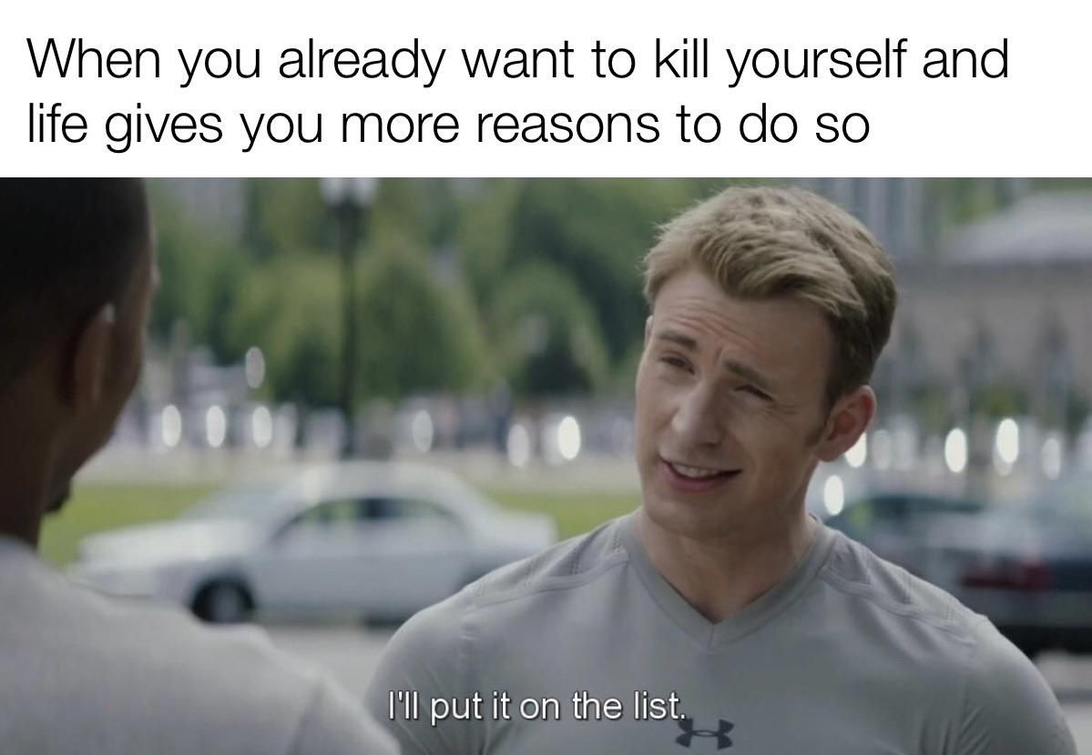 It’s a long list