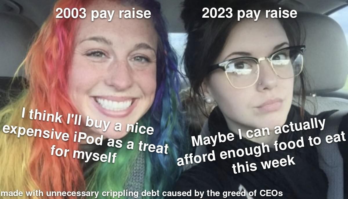 I took a loan out to buy bread this morning