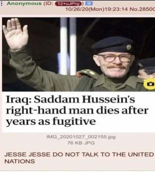 Can't wait for him to get drone struck three years later