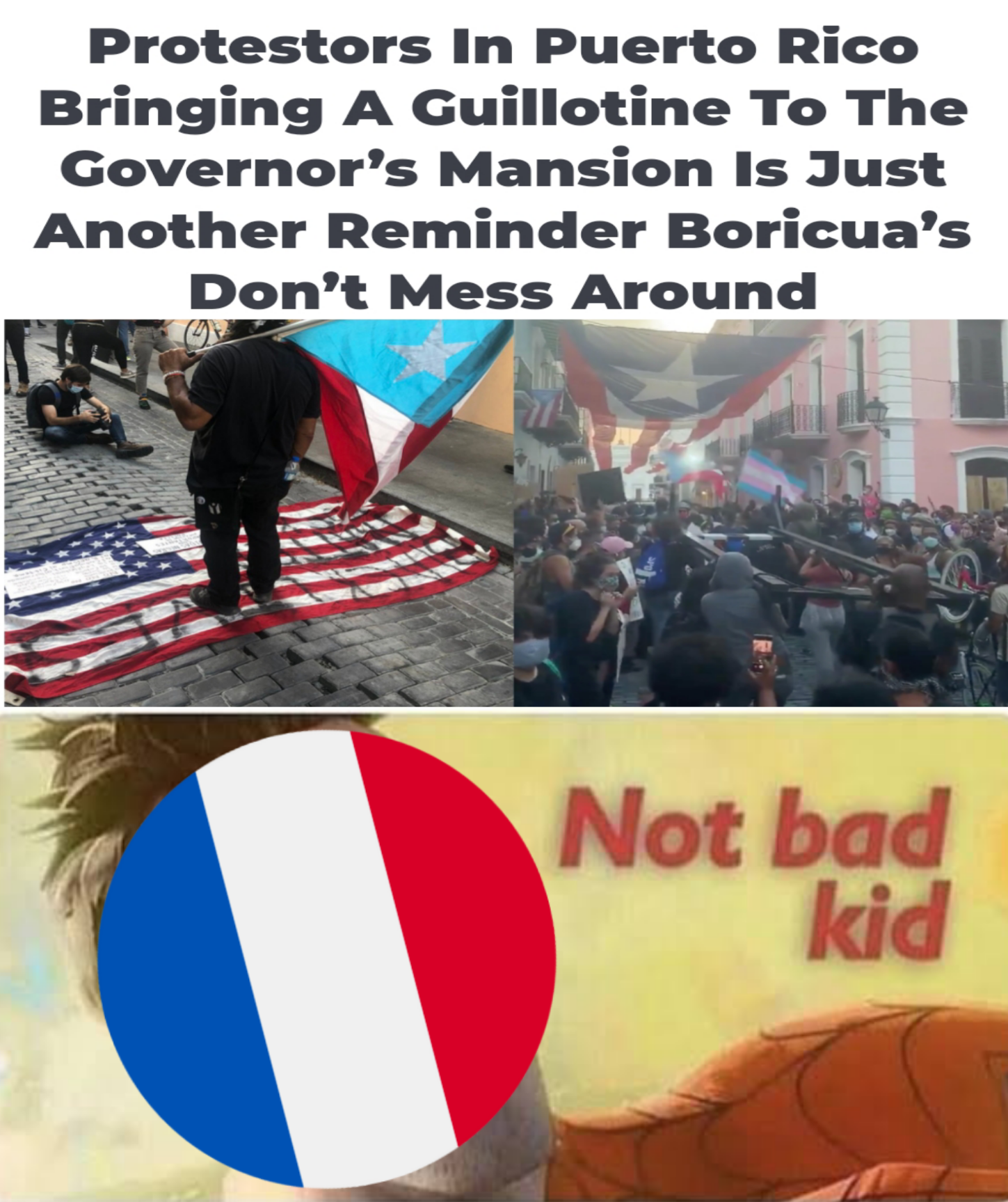 *proud french noises