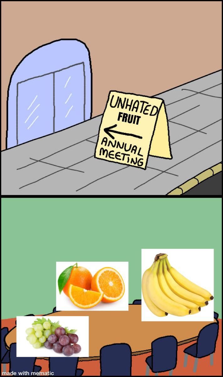 Oranges are the best fruit.