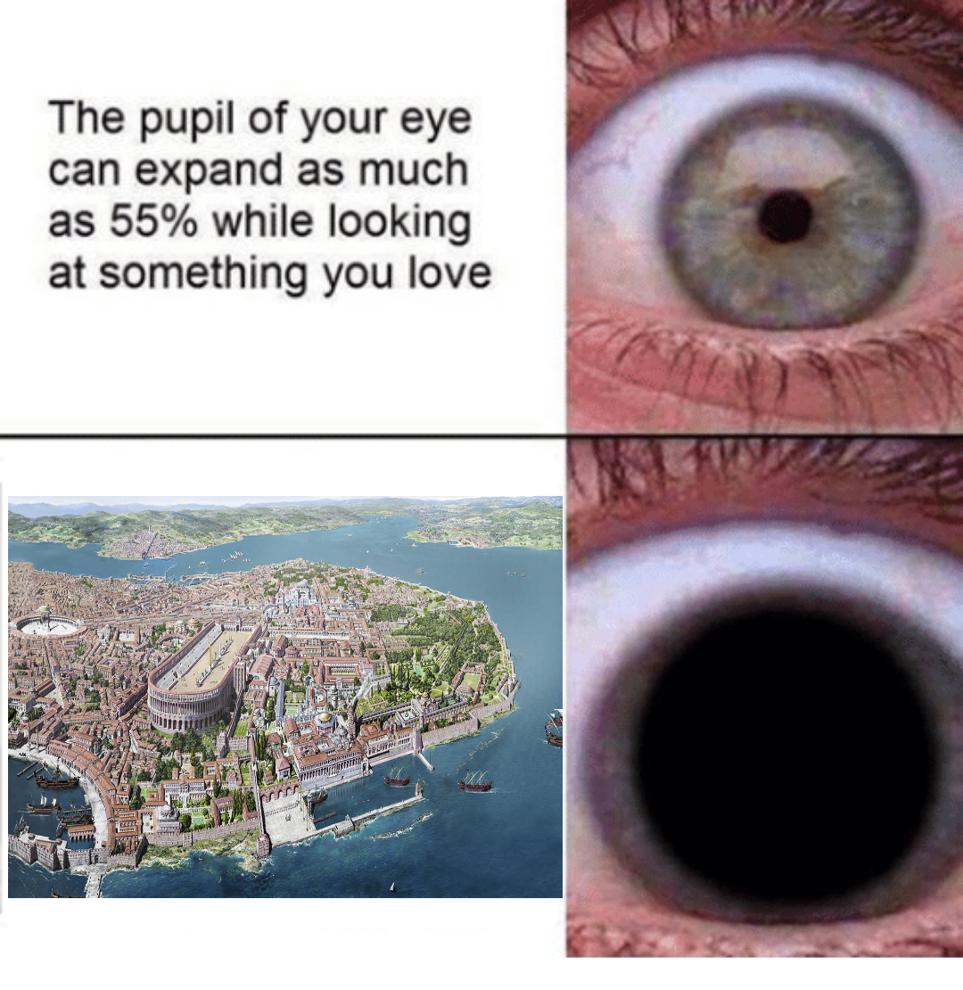 Constantinople, my love.