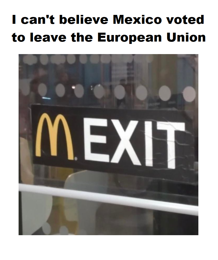 I never saw that coming