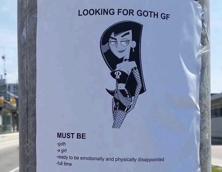 LF goth gf (pm me)