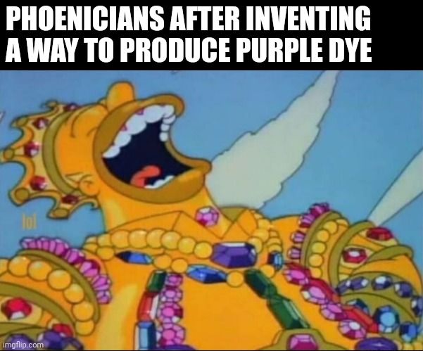 phoenecia may even came from a word of purple