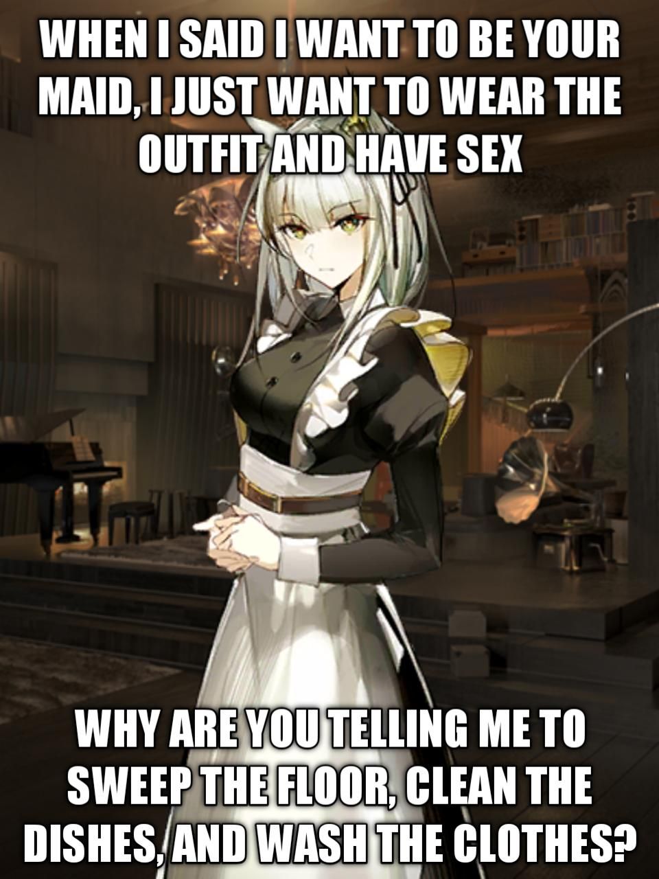 So You Wanted A Maid