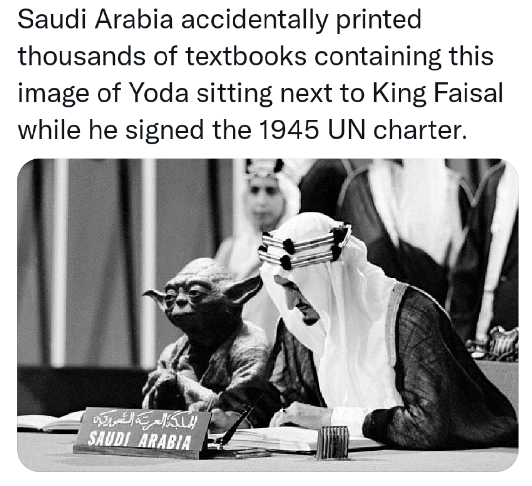 Yoda saved the universe