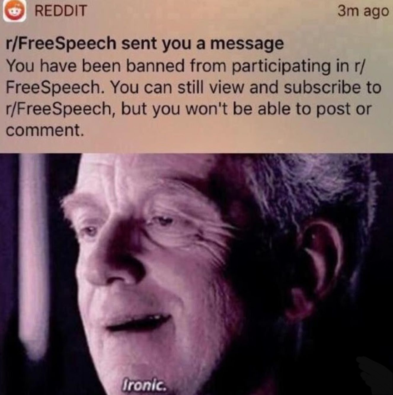 Palpatine approves
