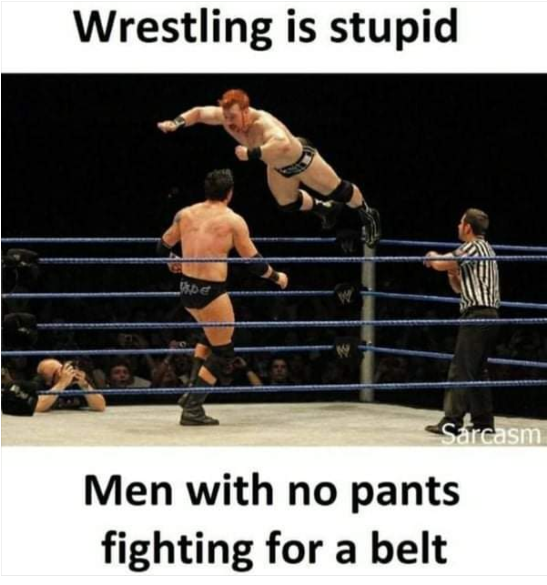 I wrestle my case.