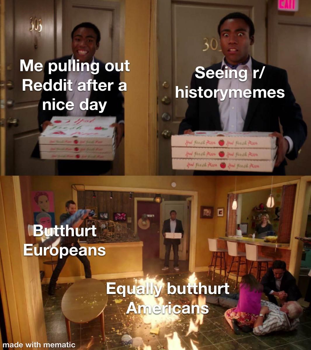 This whole thing will blow over tomorrow