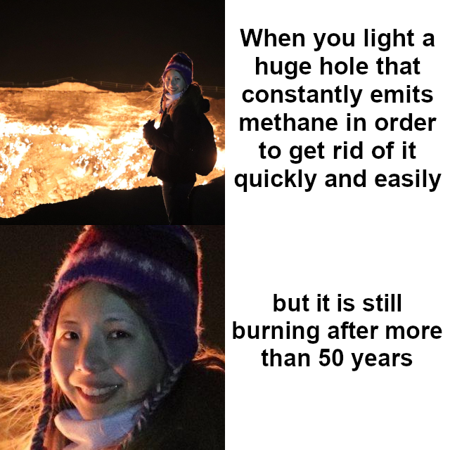 That hole is lit... for more than 50 years