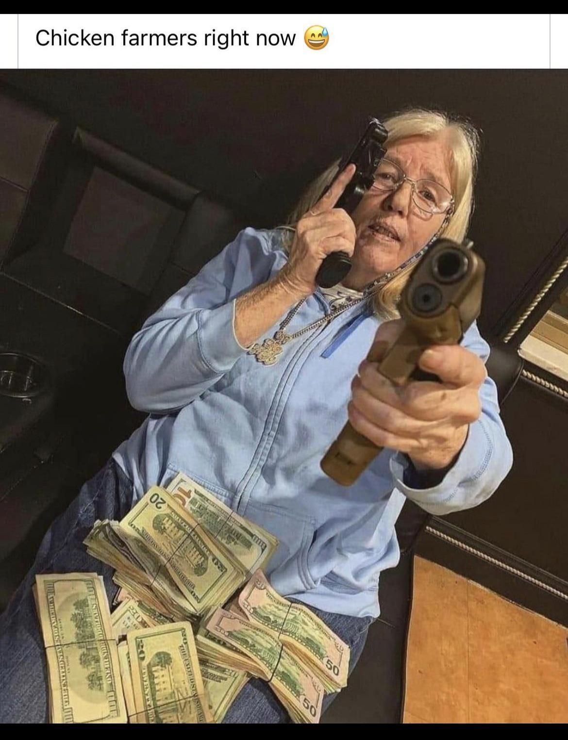 glick'd up granny