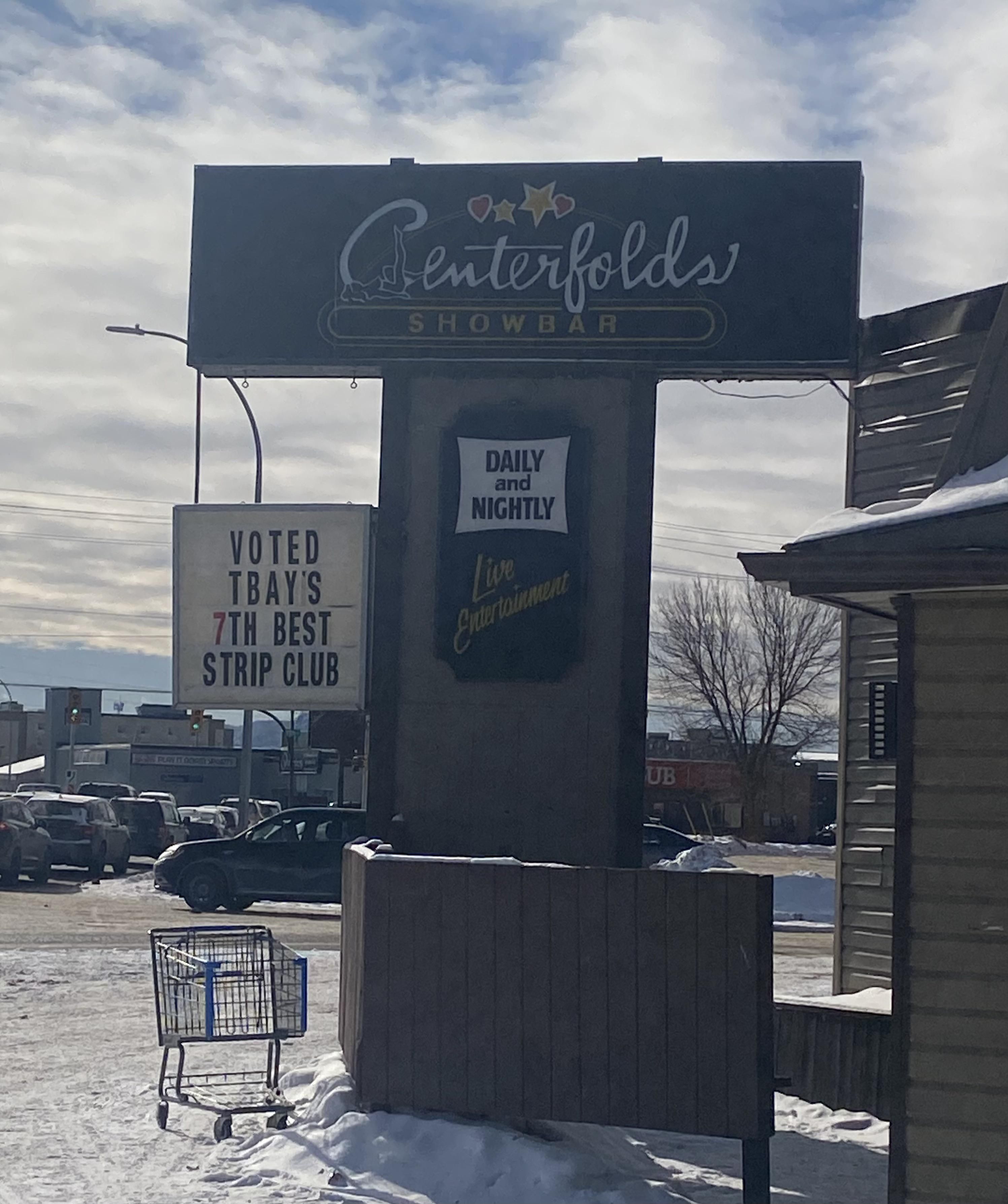 Our only strip club in town.