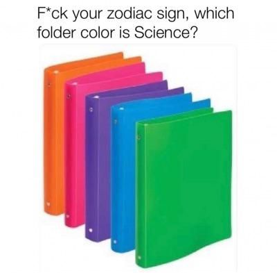 What color is Science?