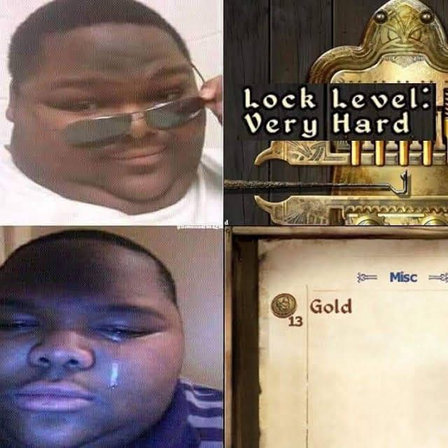 or Skyrim with 5 gold and a tomato