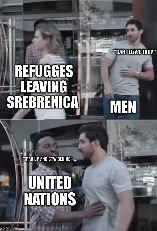 The UN has a tradition of giving no attention to men
