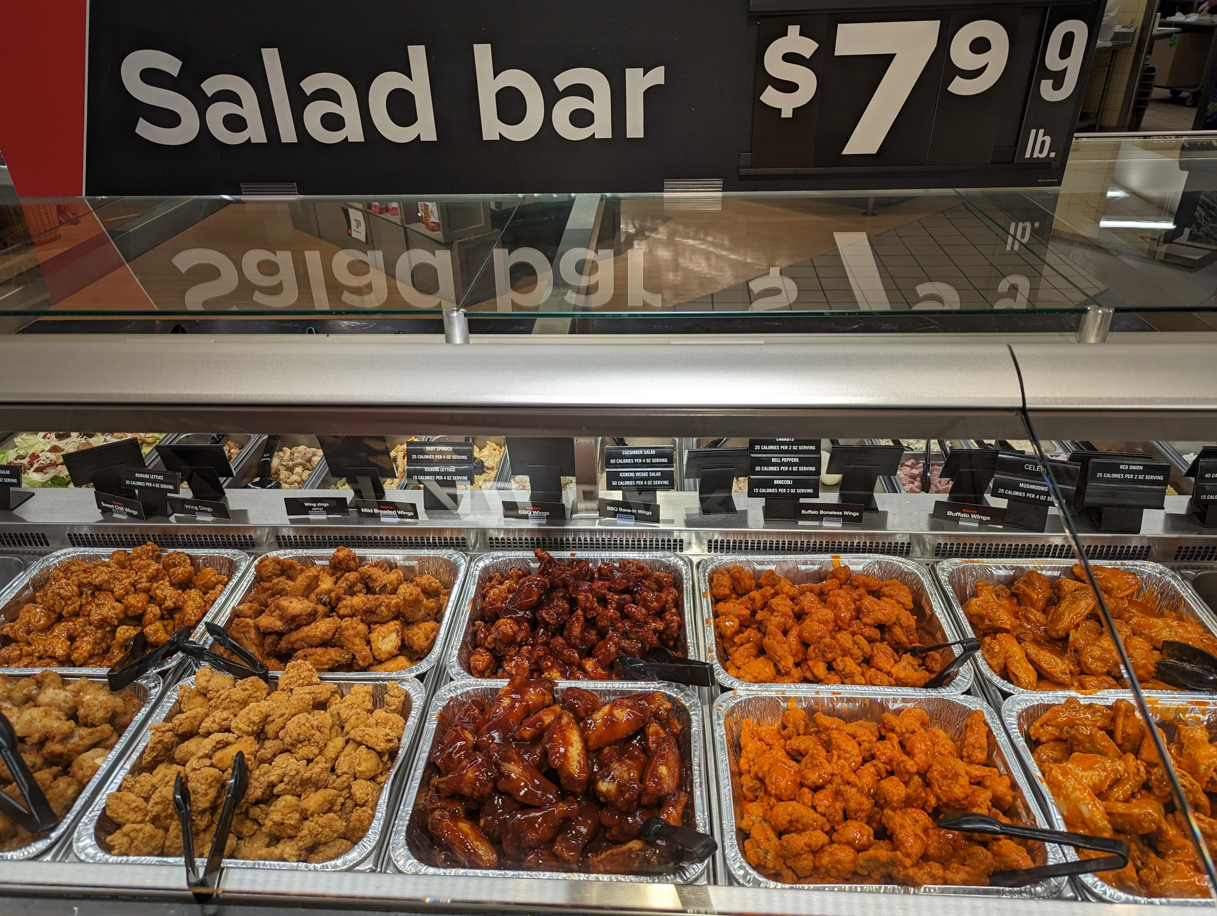 My supermarket thinks fried chicken is salad