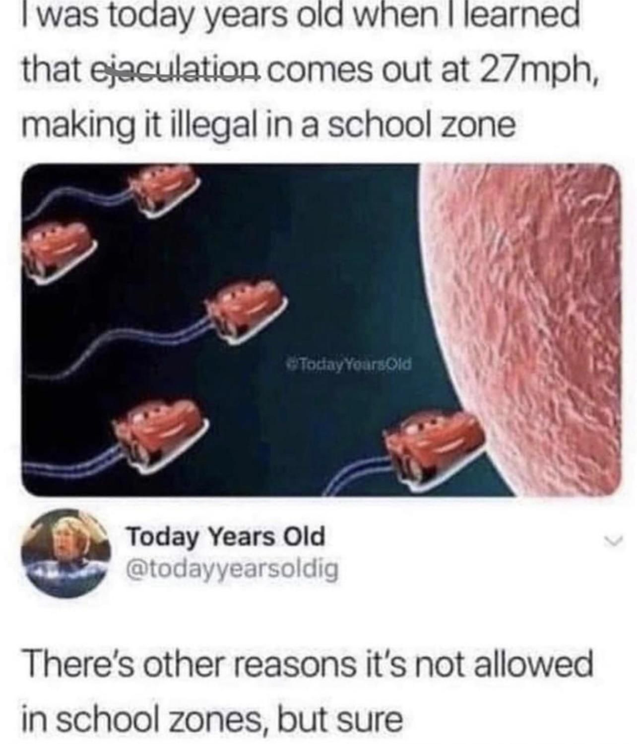 Speed kills yanno