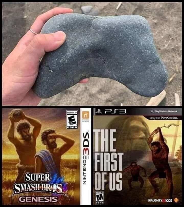 Videogames were wild back in the day, man