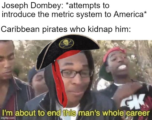 Poor guy was held hostage but died in captivity, and the pirates auctioned off his kilogram model
