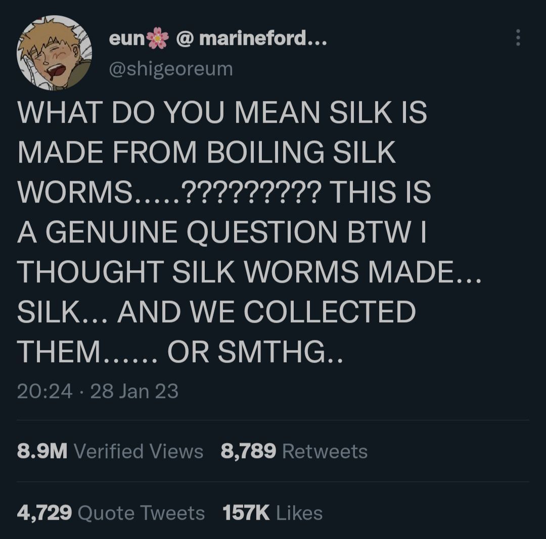 Byzantine monk spies sent by Emperor Justinian I discover how silk is made