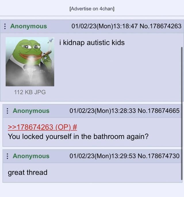 He locked himself in the closet, but he resolved it and is ready to come out