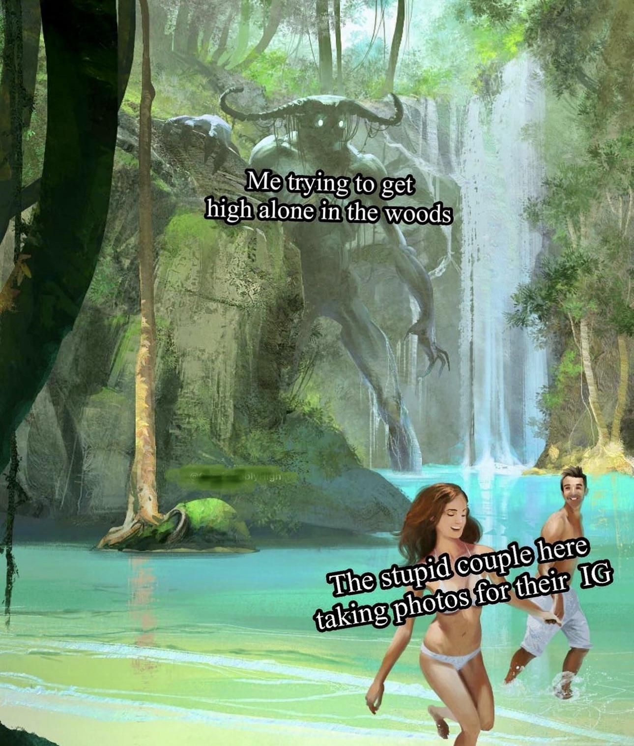 Always the same, never as scenic
