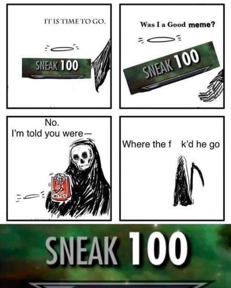 SSSSSSneak
