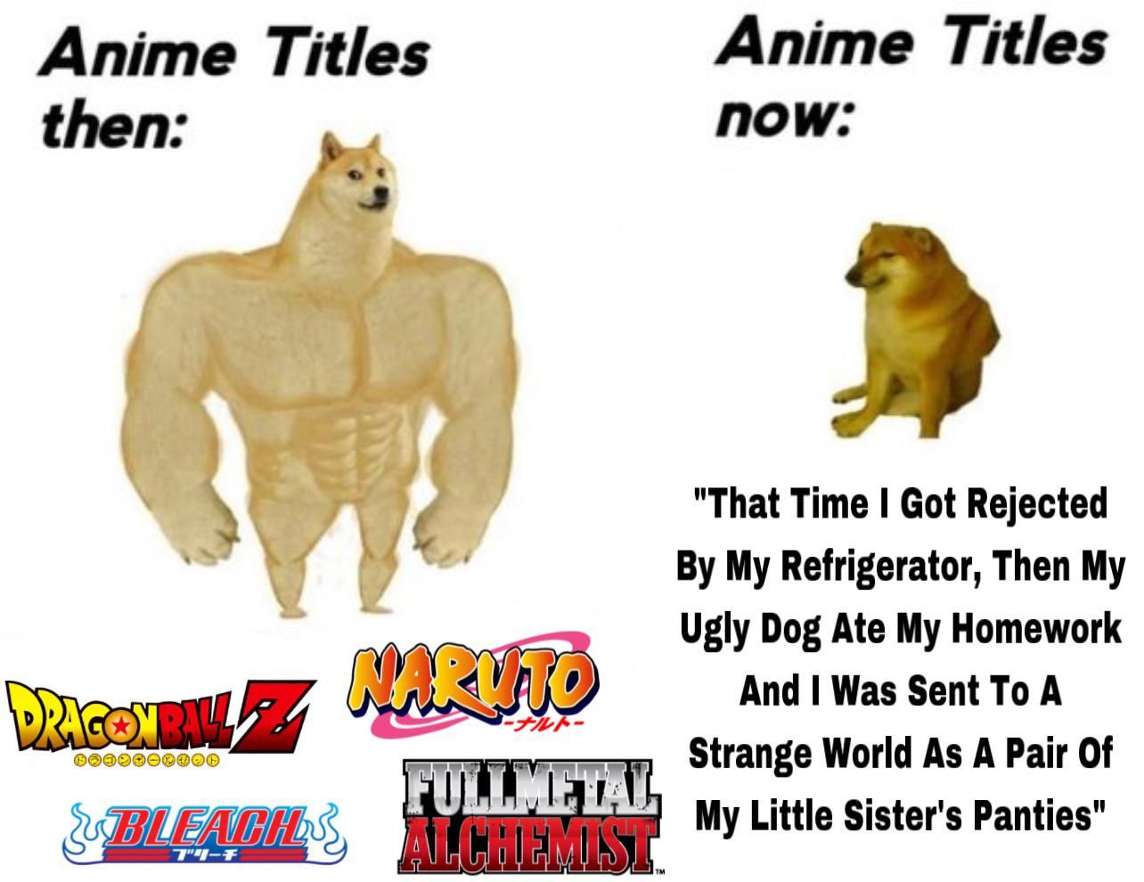 I swear this is one of my biggest gripes with anime now