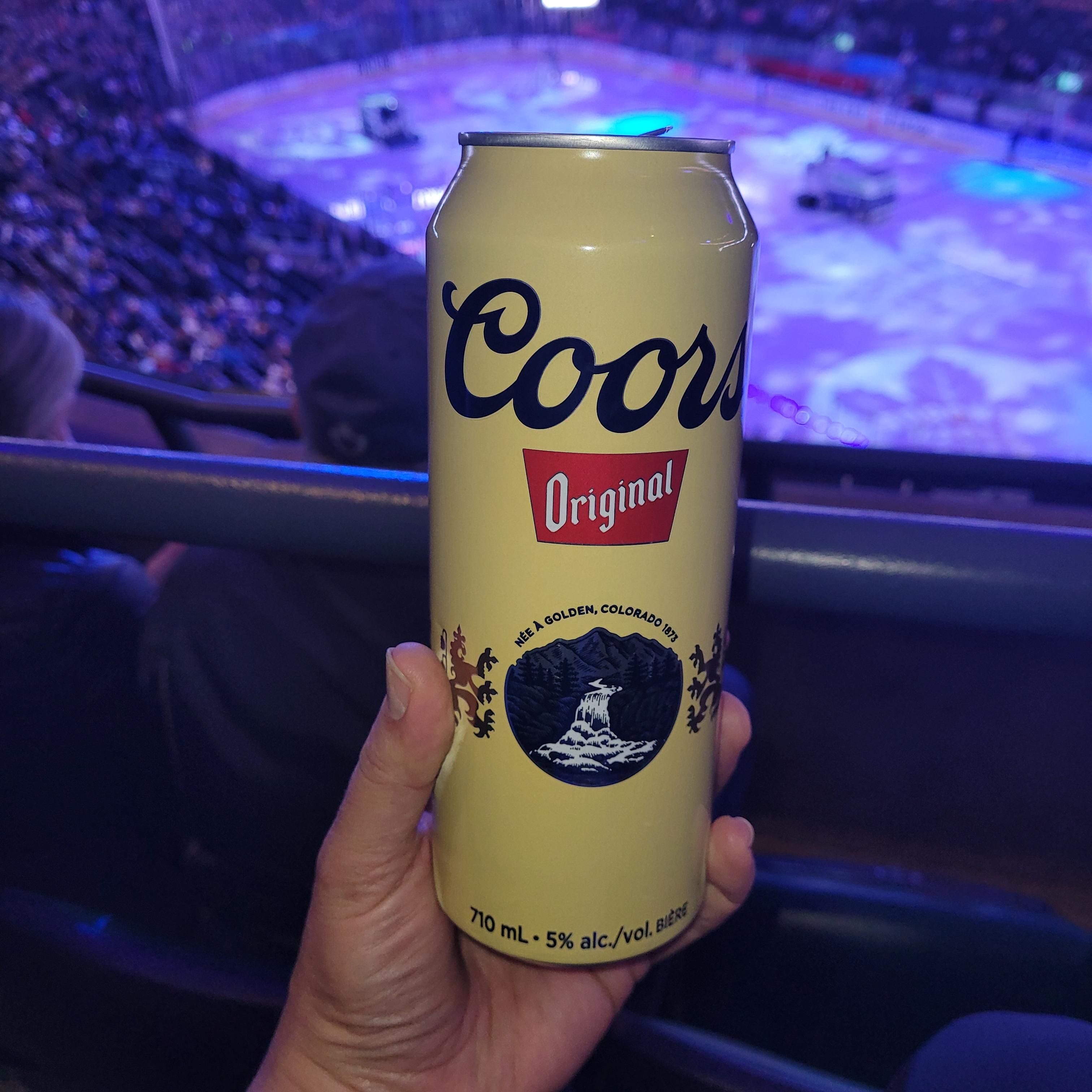 What $20.34 of groceries at the Leafs game looks like