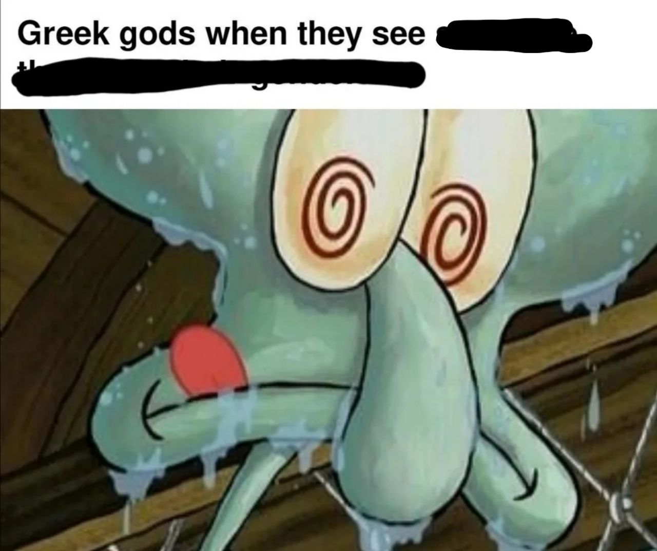 they were just horny